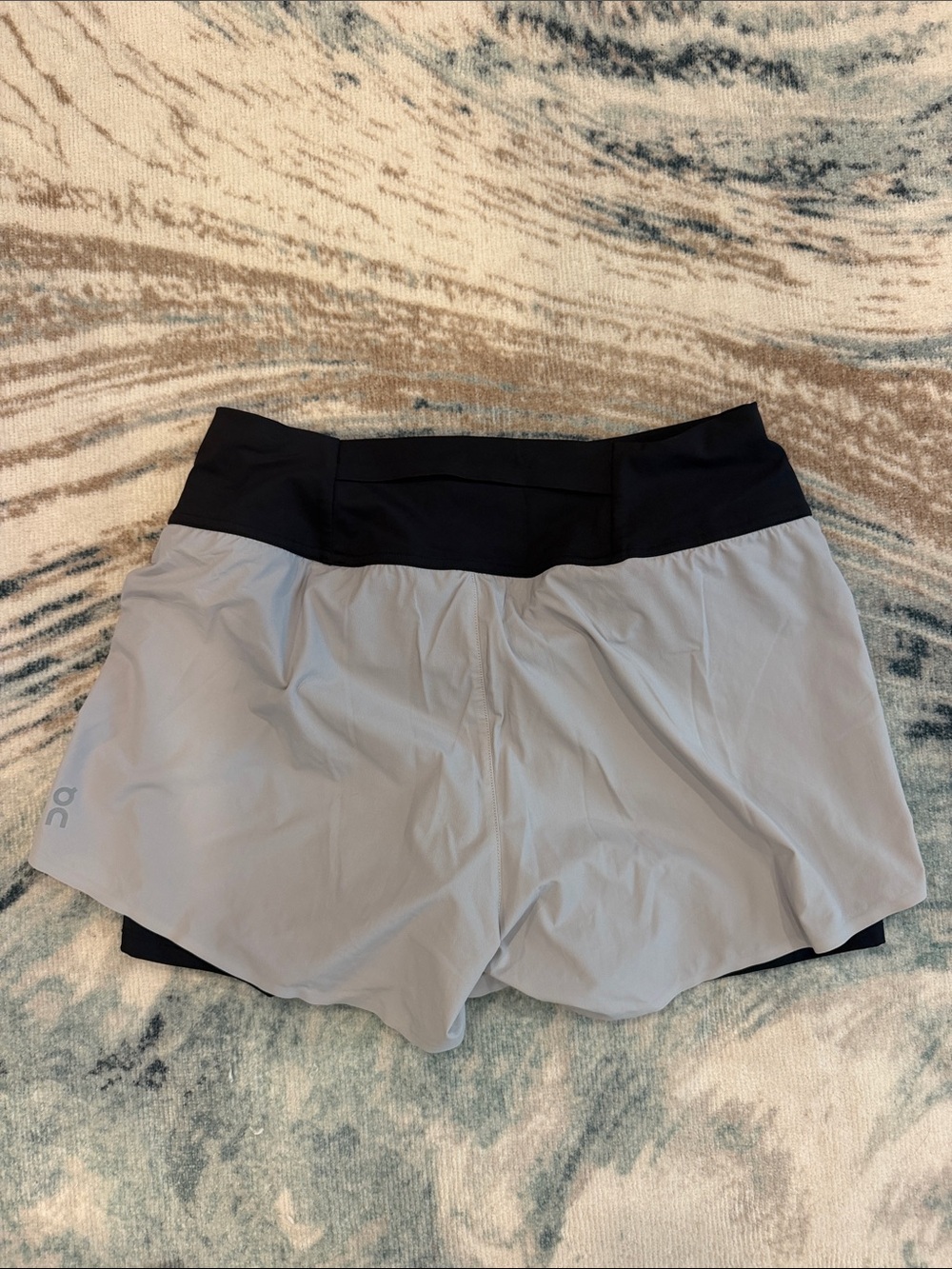 On Running Shorts with Inner Compression Tight - Picture 8 of 8